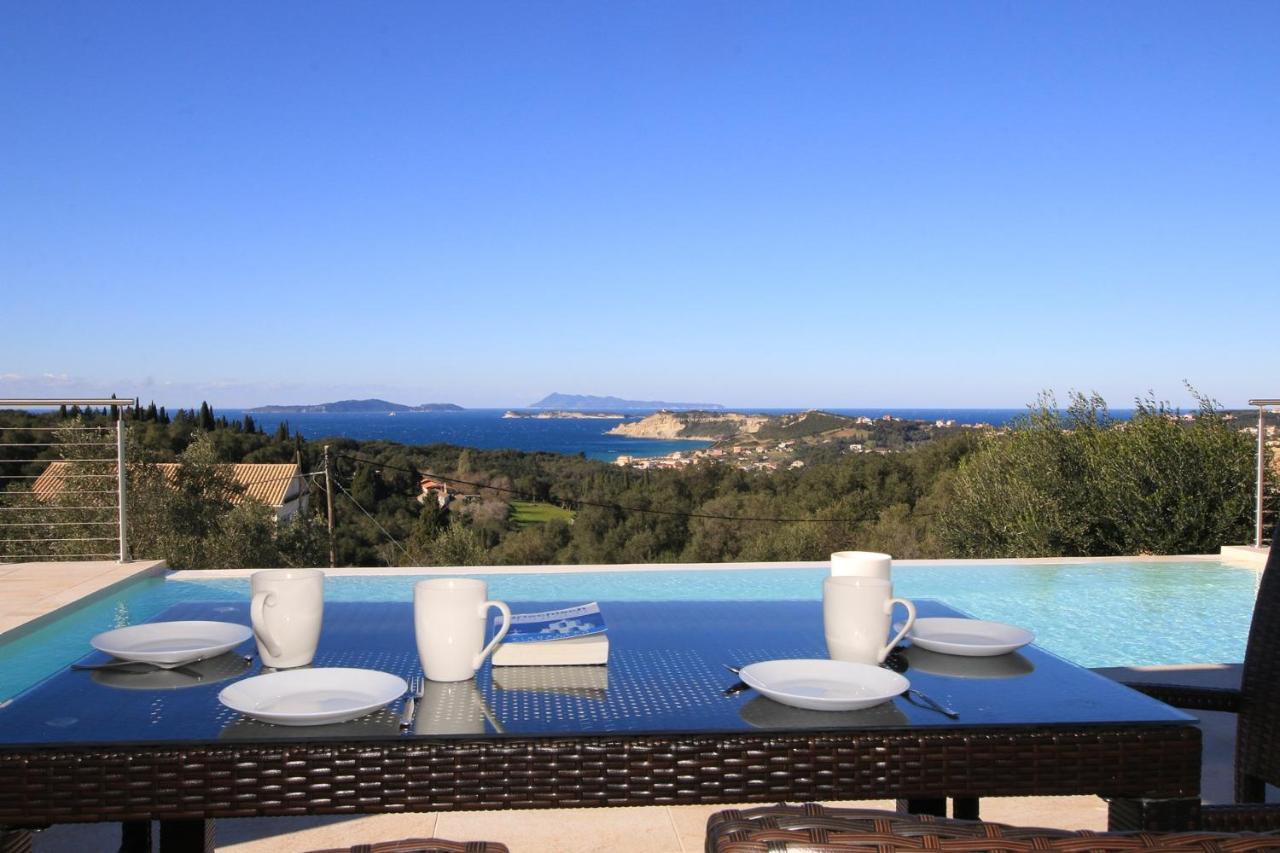 Sunset Sea View Villa 6 Arillas  Extérieur photo